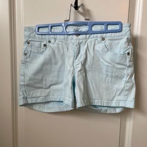 Light blue shorts
